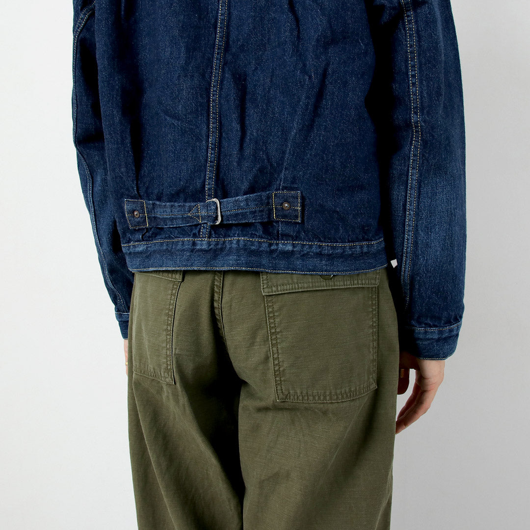 REMI RELIEF(レミレリーフ) 12ozデニム 大戦モデルGジャン ブルー