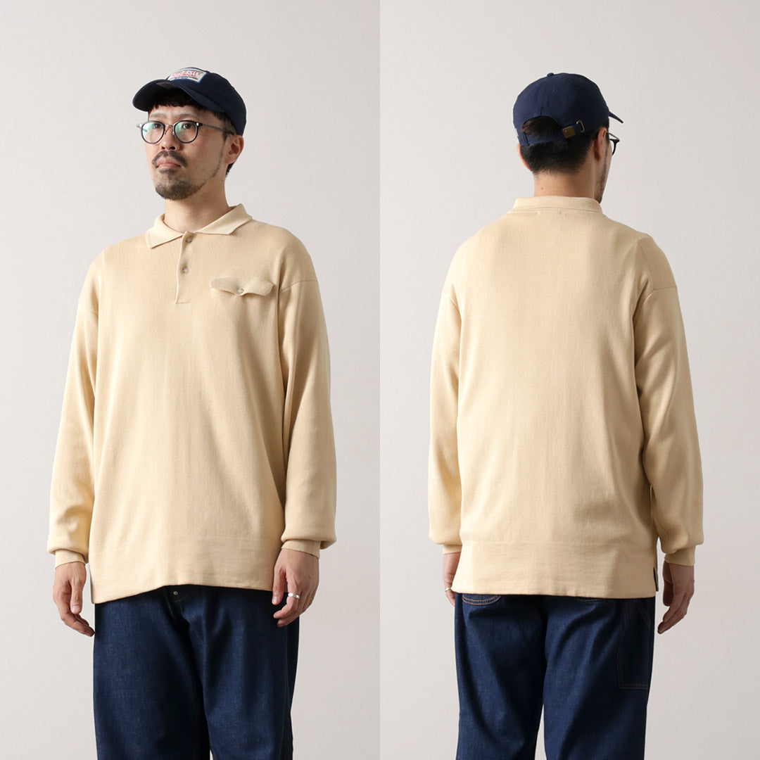 RYE TENDER(ライテンダー) マレー ニットポロ