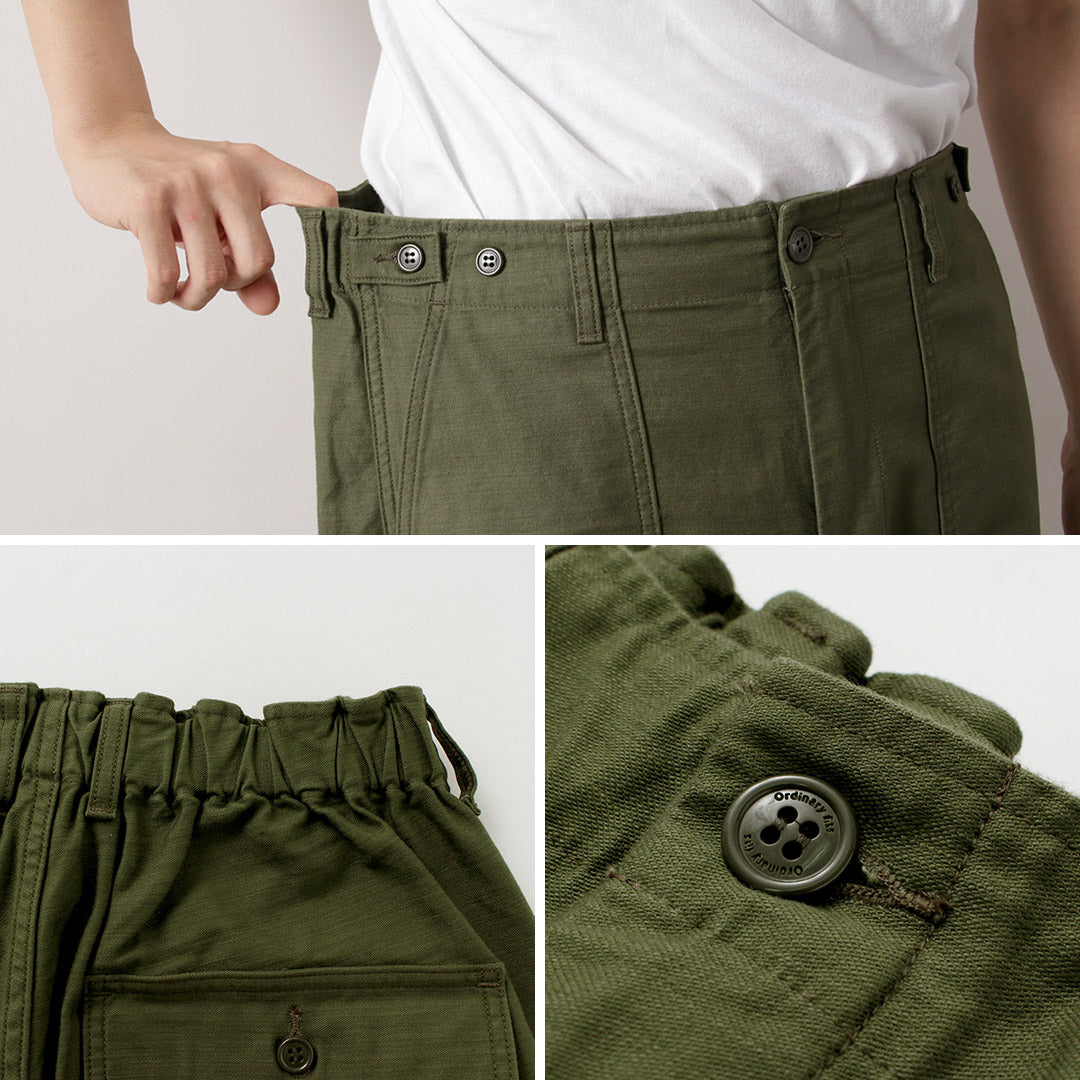 ORDINARY FITS(オーディナリーフィッツ) ジェームス ファティーグ バックサテン