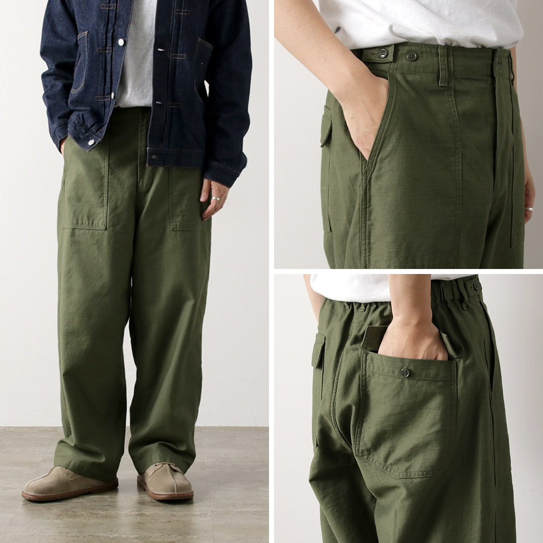 ORDINARY FITS(オーディナリーフィッツ) ジェームス ファティーグ バックサテン