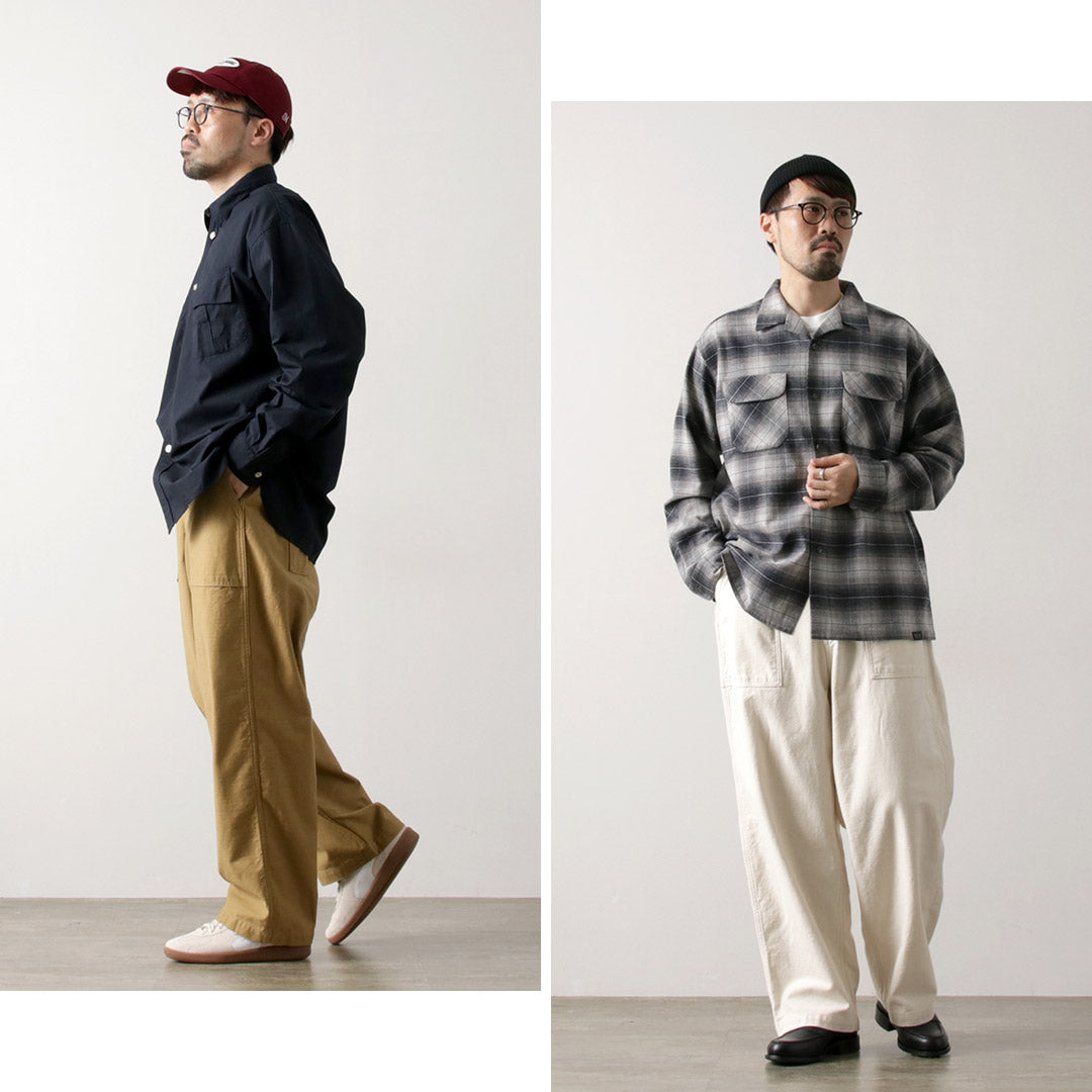 ORDINARY FITS(オーディナリーフィッツ) ジェームス ファティーグ バックサテン