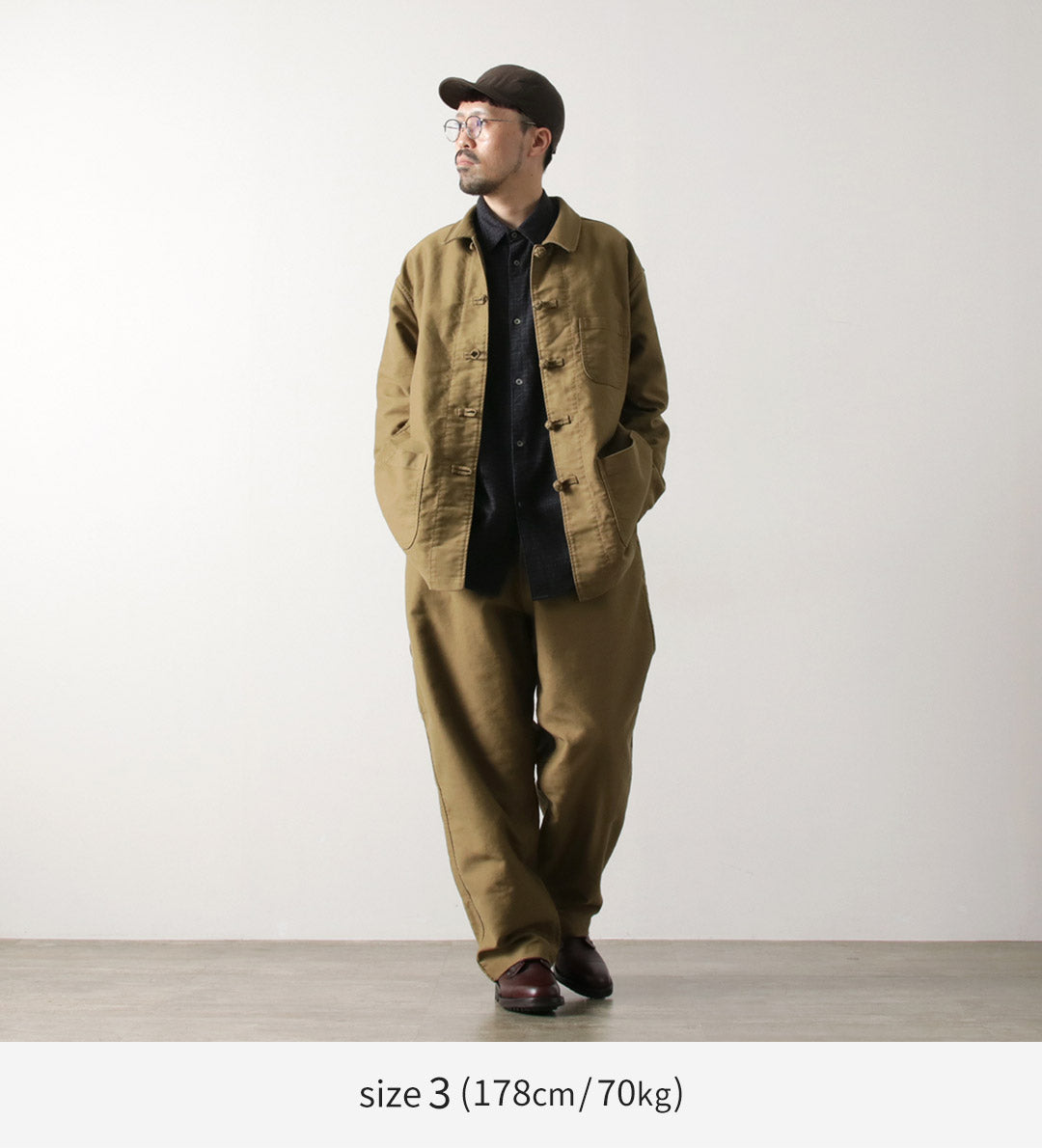 ORDINARY FITS(オーディナリーフィッツ) ジェームス フレンチ モールスキン