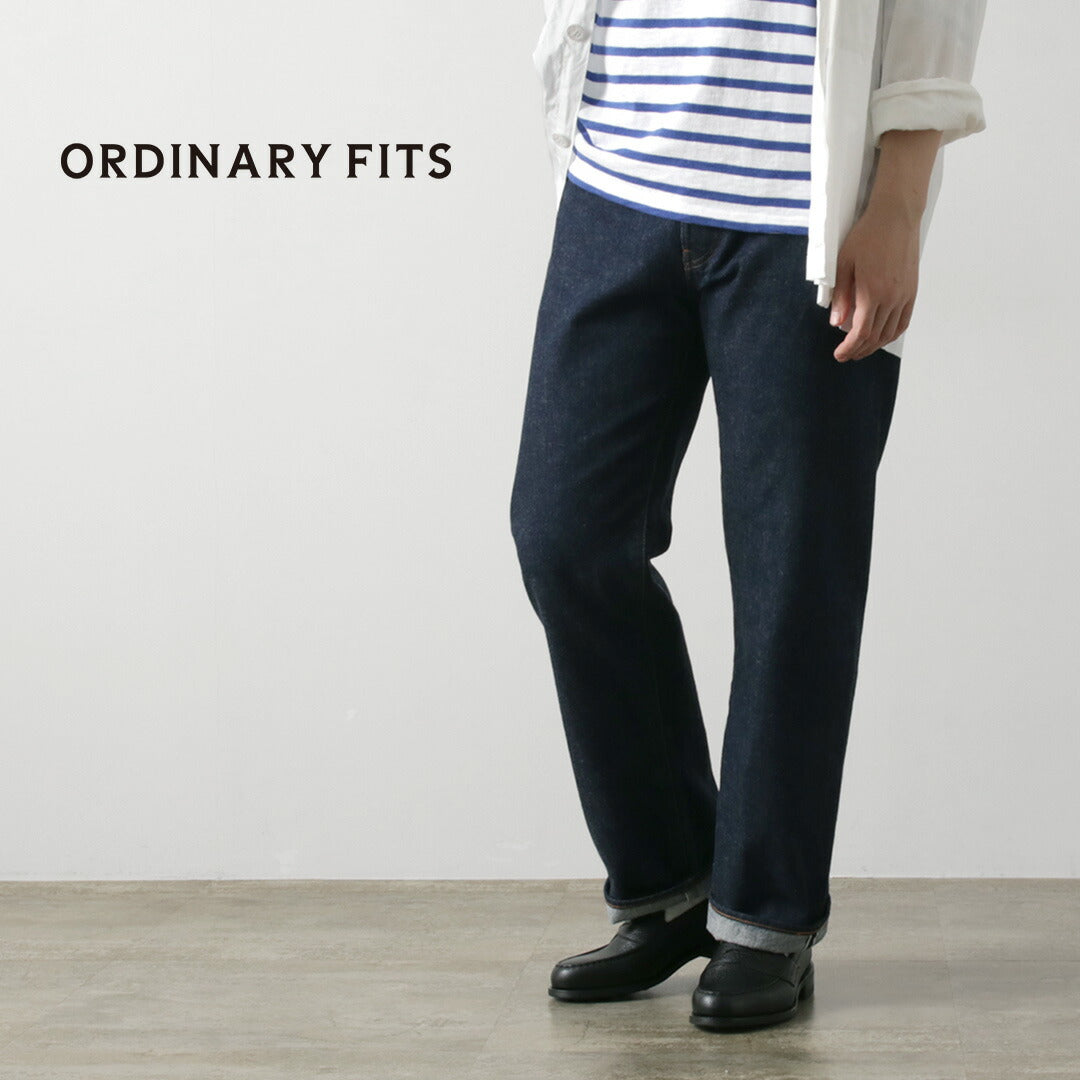 ORDINARY FITS(オーディナリーフィッツ) スタンダードデニム ワンウォッシュ