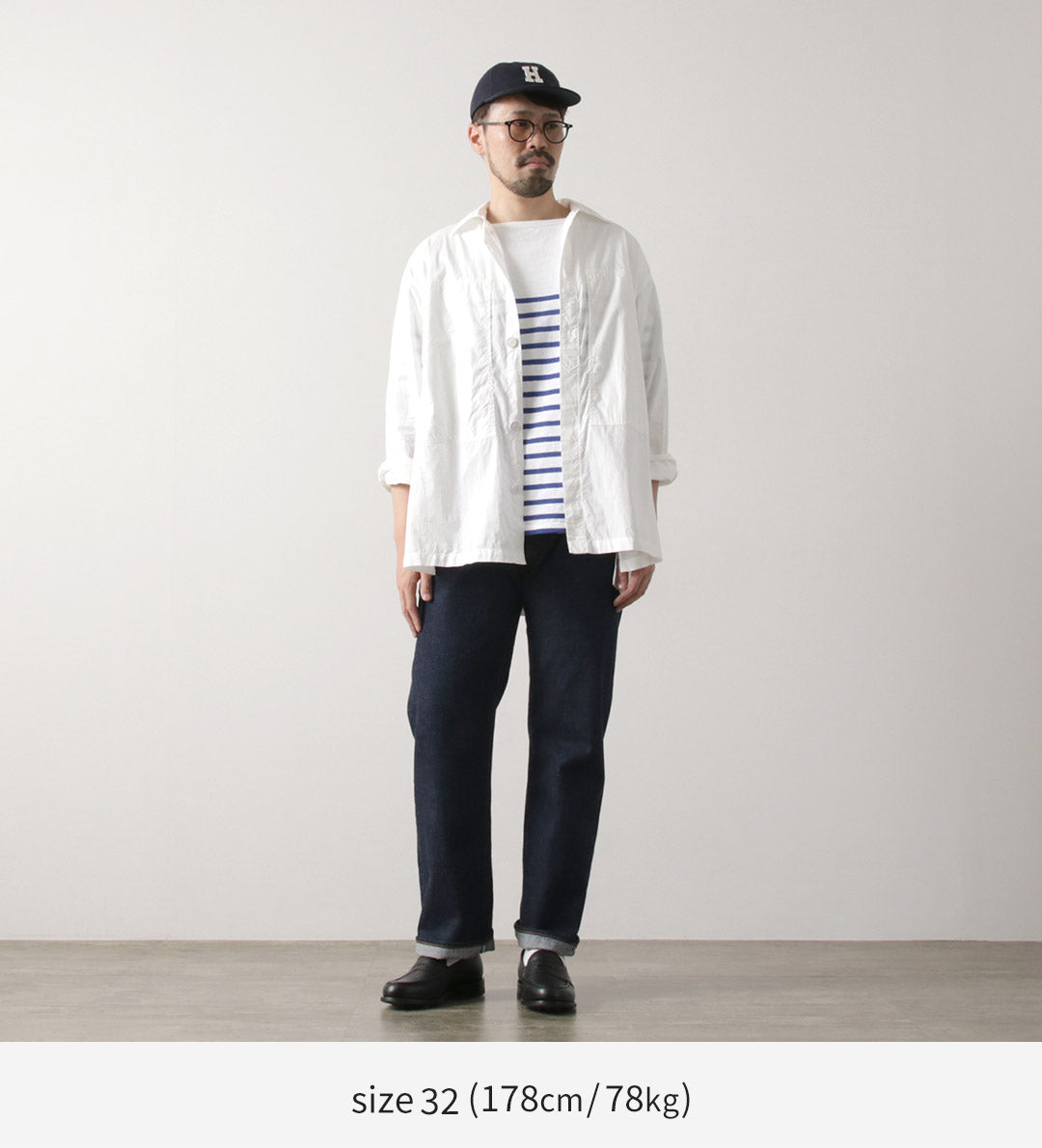 ORDINARY FITS(オーディナリーフィッツ) スタンダードデニム ワンウォッシュ