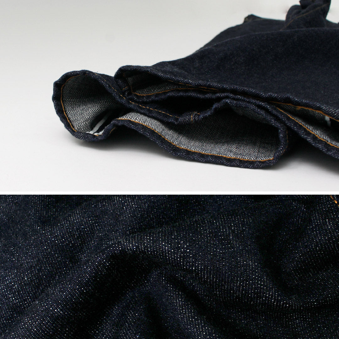 ORDINARY FITS(オーディナリーフィッツ) ルーズデニム ワンウォッシュ / セルビッジデニム テーパード インディゴ 日本製 メンズ TYPE LOOSE ONE WASH