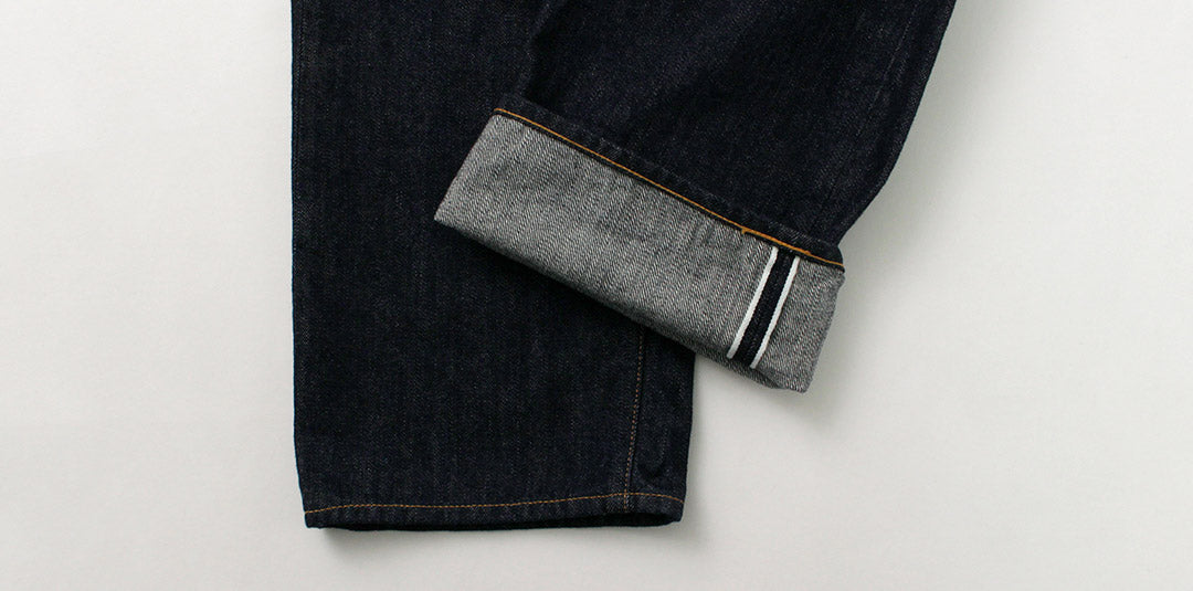 ORDINARY FITS(オーディナリーフィッツ) ルーズデニム ワンウォッシュ / セルビッジデニム テーパード インディゴ 日本製 メンズ TYPE LOOSE ONE WASH