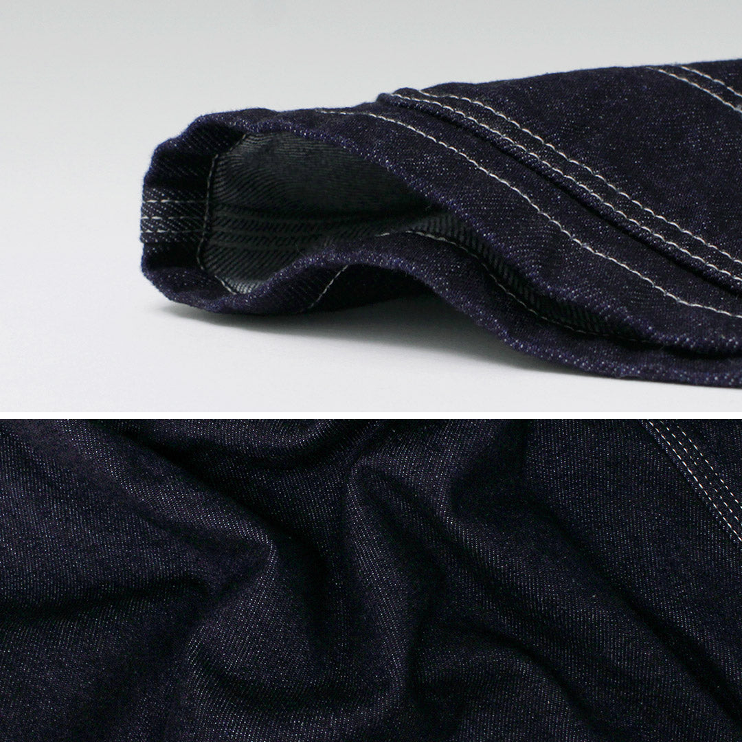 ORDINARY FITS(オーディナリーフィッツ) デニム カバーオールジャケット ワンウォッシュ