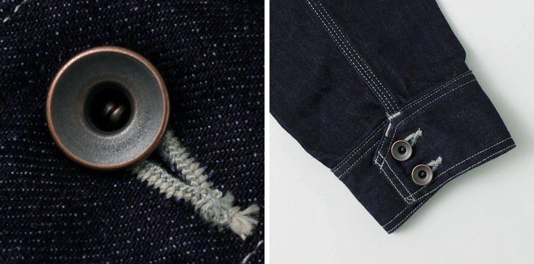 ORDINARY FITS(オーディナリーフィッツ) デニム カバーオールジャケット ワンウォッシュ