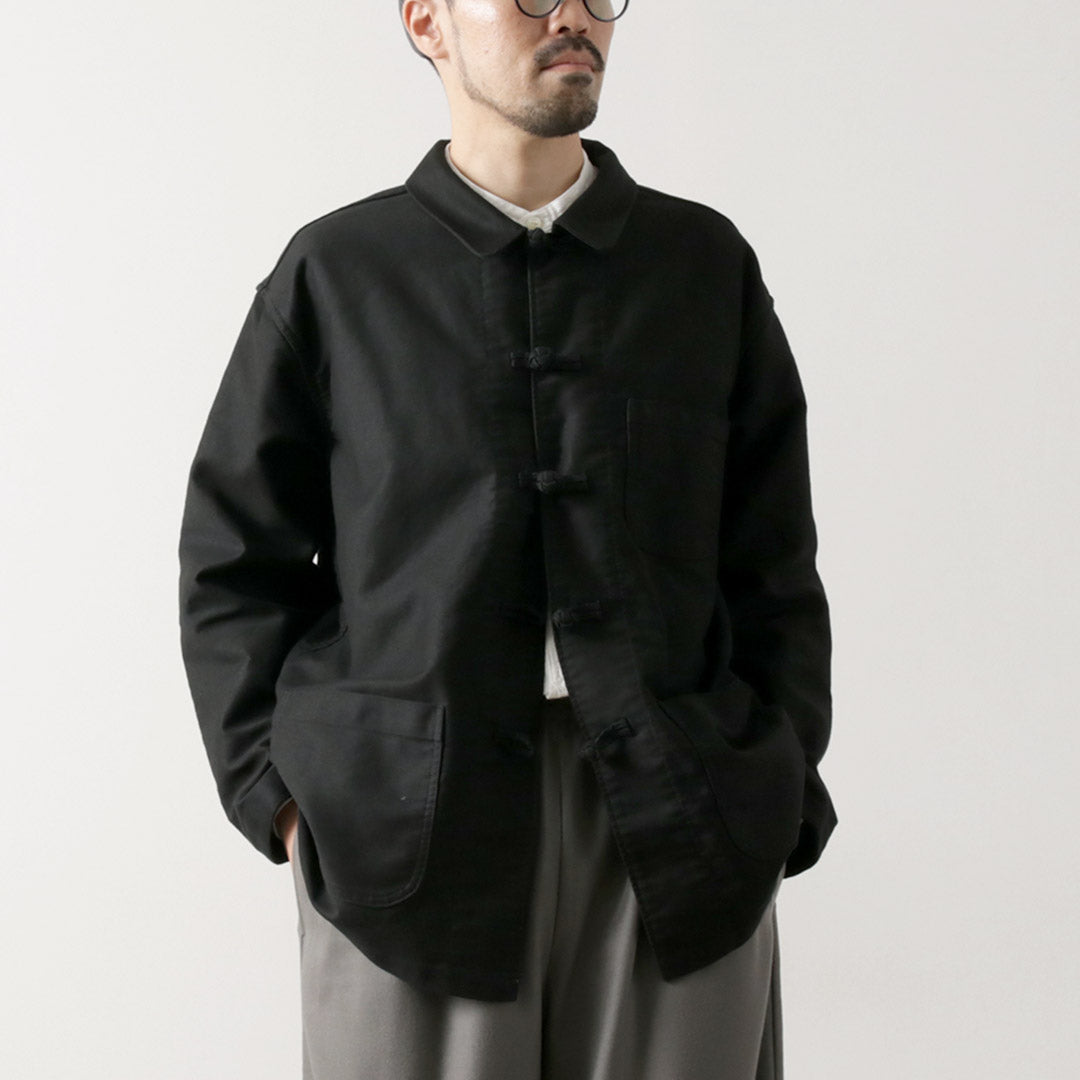 ORDINARY FITS(オーディナリーフィッツ) フレンチ チャイナジャケット モールスキン