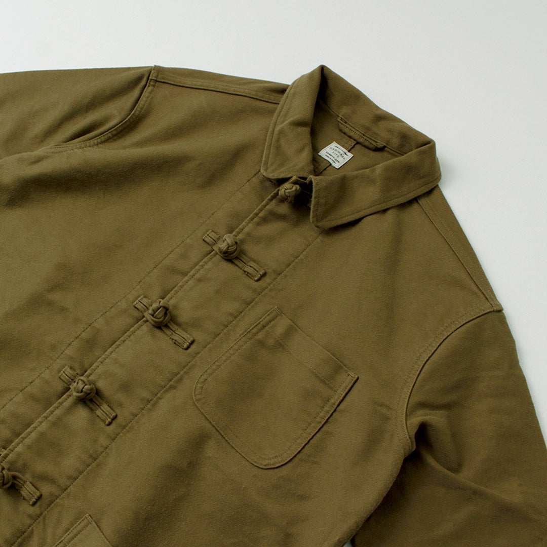 ORDINARY FITS(オーディナリーフィッツ) フレンチ チャイナジャケット モールスキン