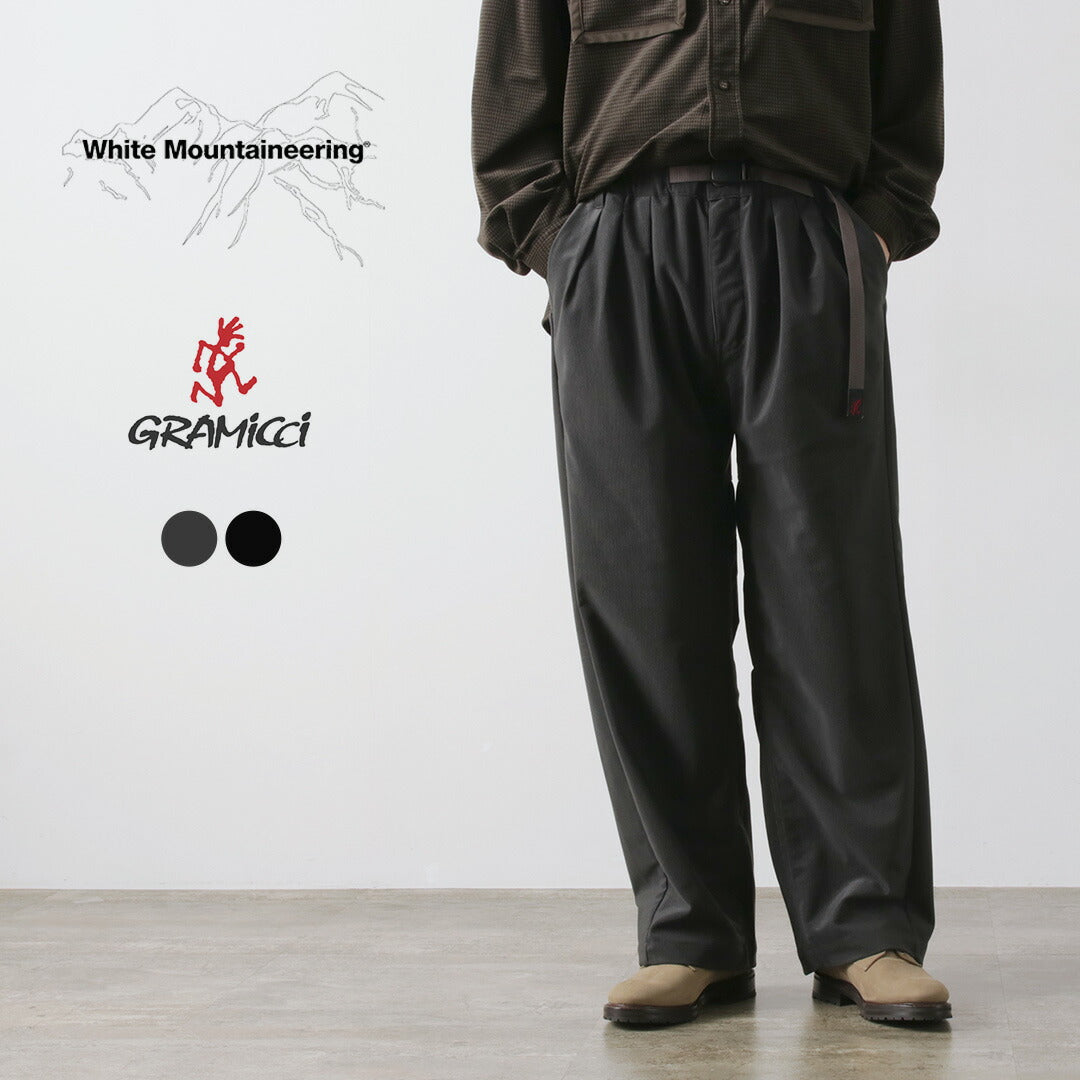 WHITE MOUNTAINEERING(ホワイトマウンテニアリング) ホワイトマウンテニアリング×グラミチ コーデュロイ 3タックパンツ