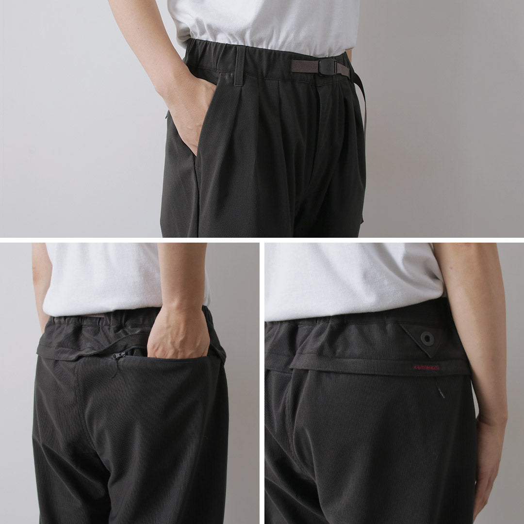 WHITE MOUNTAINEERING(ホワイトマウンテニアリング) ホワイトマウンテニアリング×グラミチ コーデュロイ 3タックパンツ
