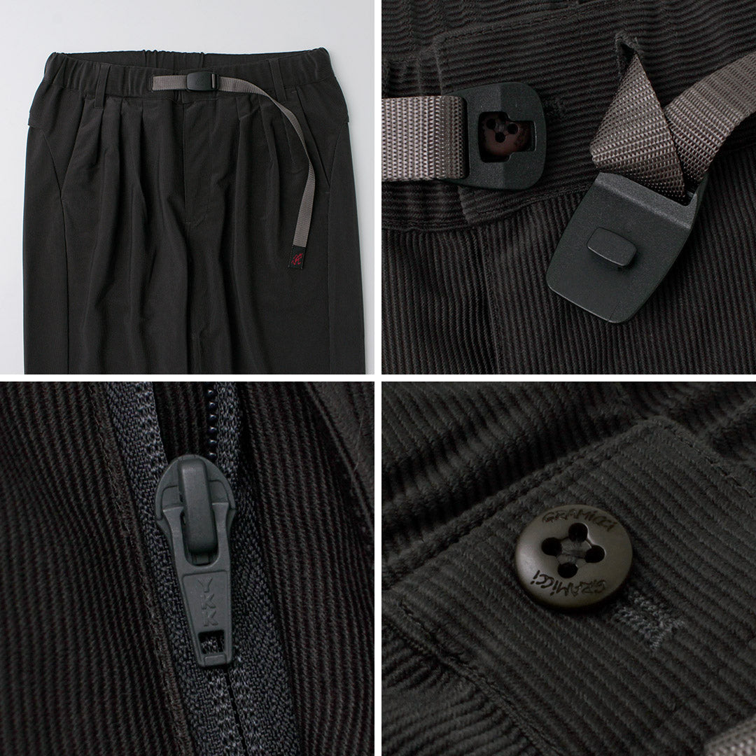 WHITE MOUNTAINEERING(ホワイトマウンテニアリング) ホワイトマウンテニアリング×グラミチ コーデュロイ 3タックパンツ