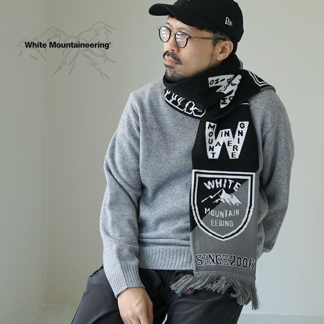 WHITE MOUNTAINEERING(ホワイトマウンテニアリング) フットボールマフラー