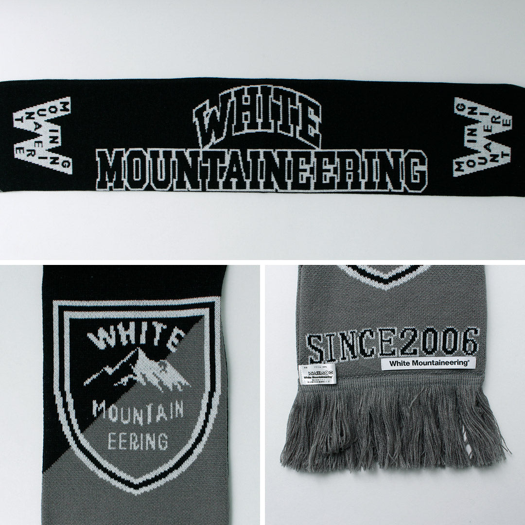 WHITE MOUNTAINEERING(ホワイトマウンテニアリング) フットボールマフラー