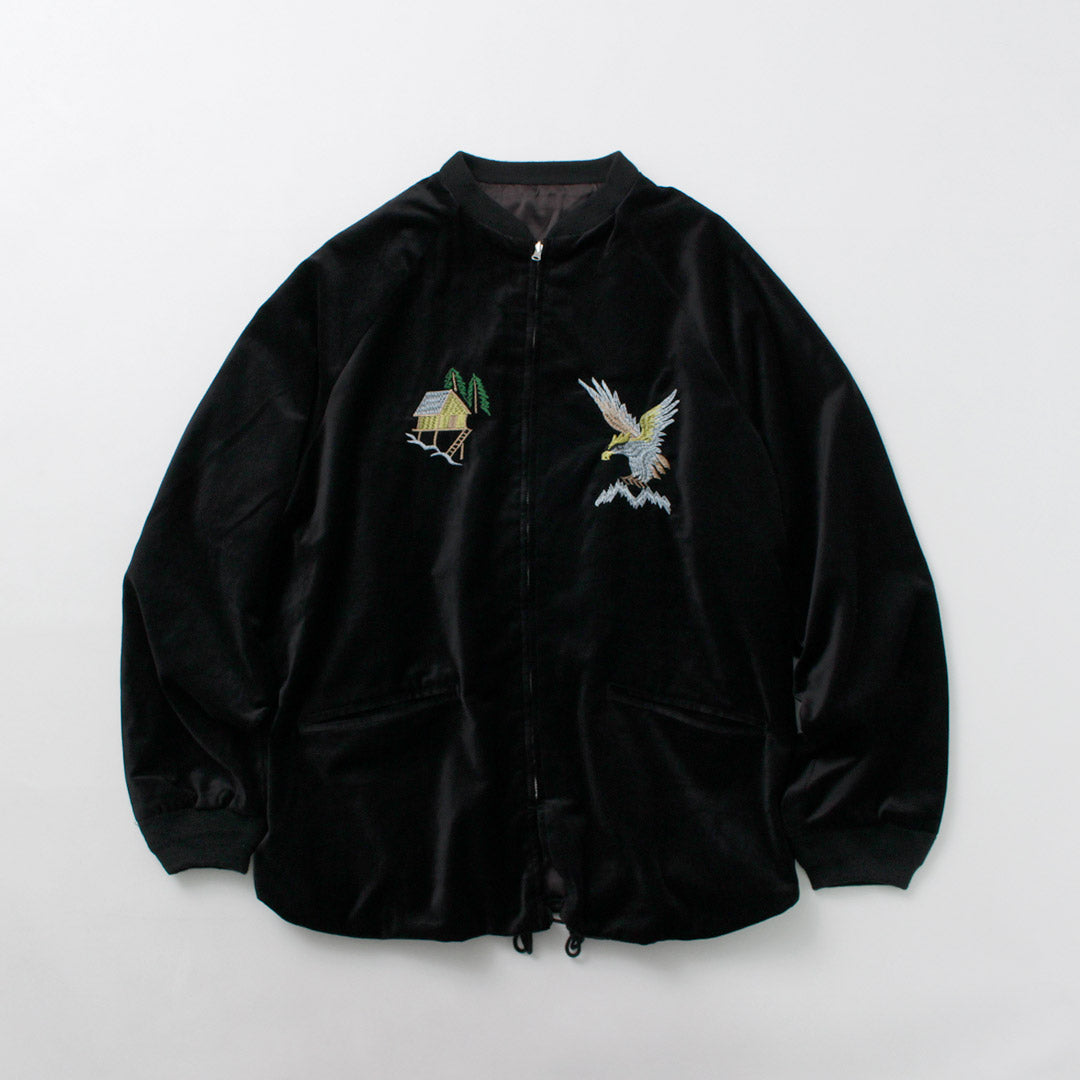 THRIFTY LOOK(スリフティールック) リバーシブル スーベニア アラスカジャケット