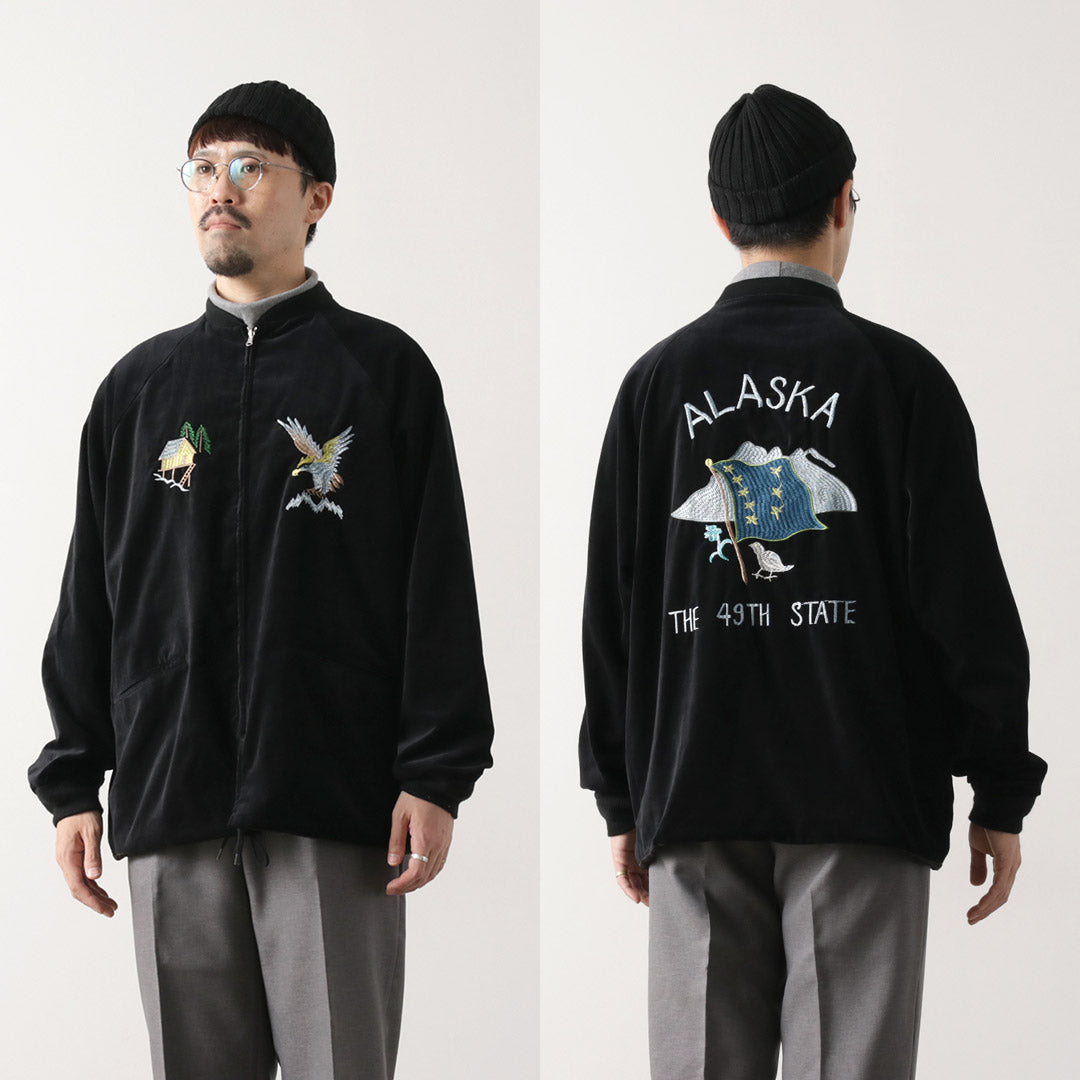 THRIFTY LOOK(スリフティールック) リバーシブル スーベニア アラスカジャケット