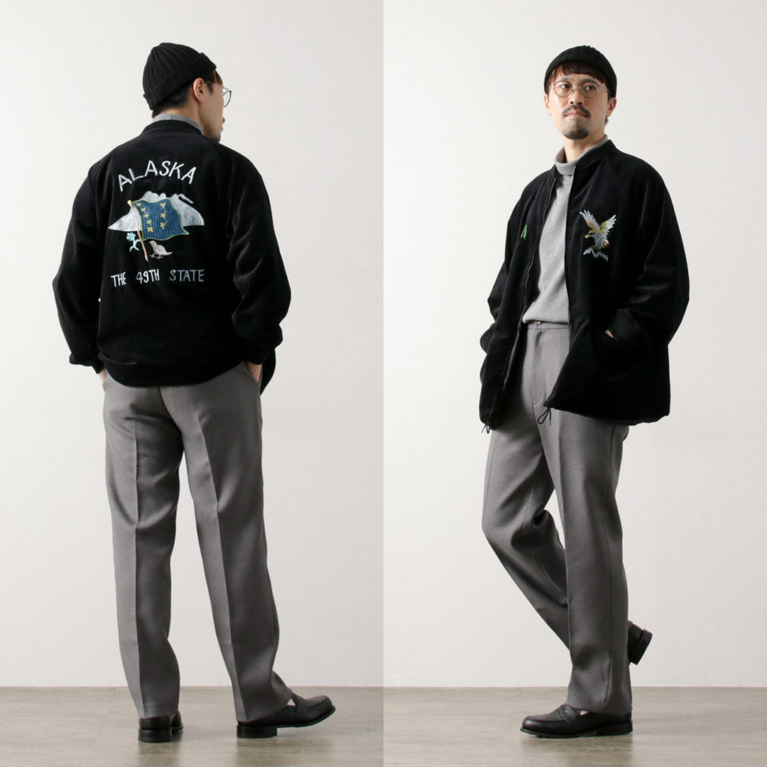 THRIFTY LOOK(スリフティールック) リバーシブル スーベニア アラスカジャケット