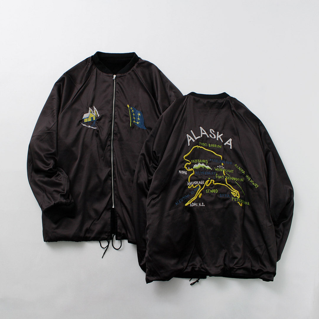 THRIFTY LOOK(スリフティールック) リバーシブル スーベニア アラスカジャケット
