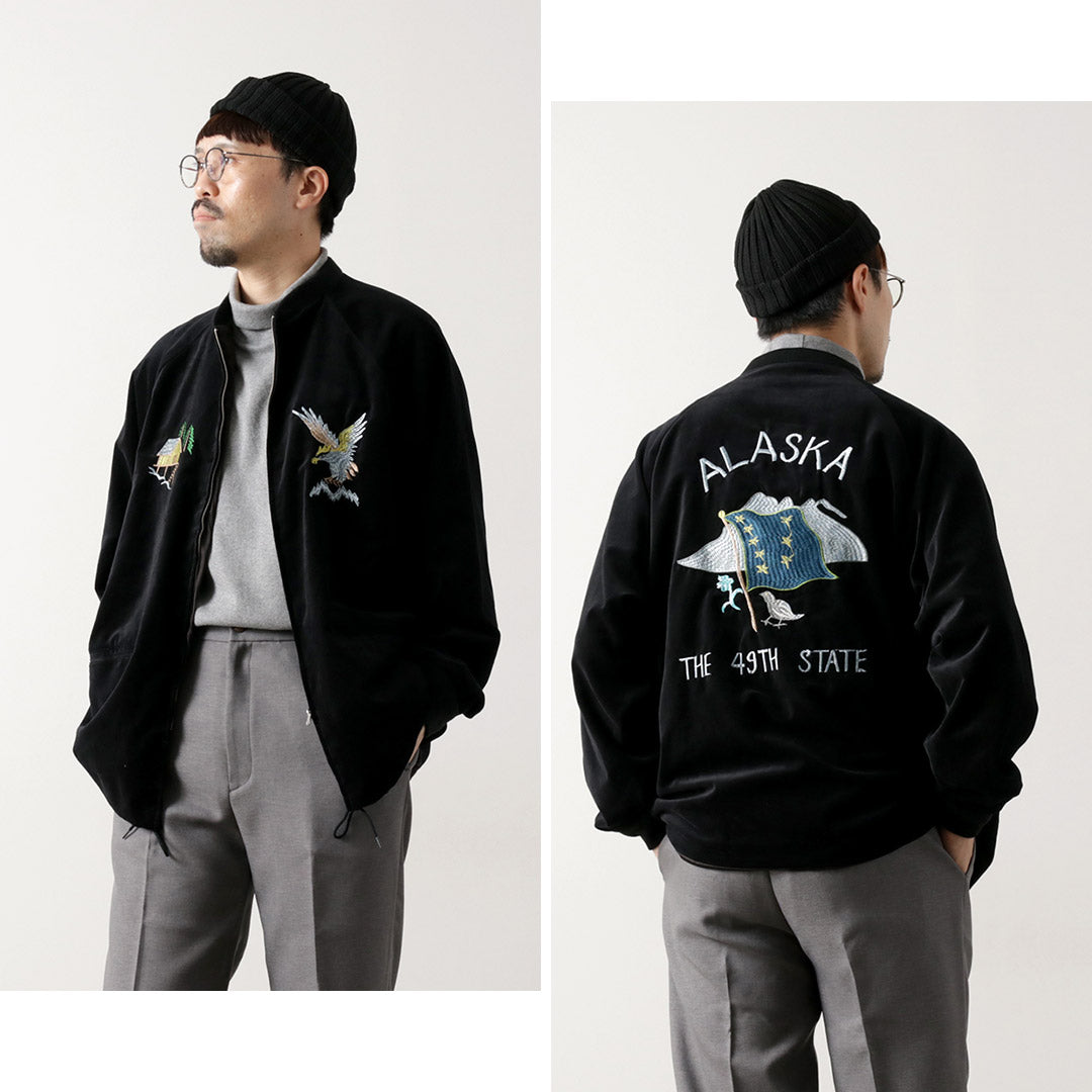THRIFTY LOOK(スリフティールック) リバーシブル スーベニア アラスカジャケット