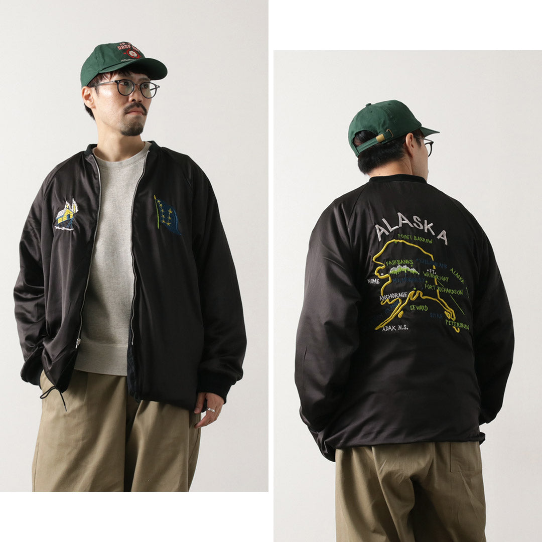 THRIFTY LOOK(スリフティールック) リバーシブル スーベニア アラスカジャケット