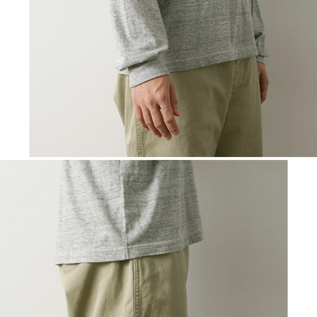 FILMELANGE(フィルメランジェ) ノーラン ニューリンダ天竺 ロングスリーブTシャツ