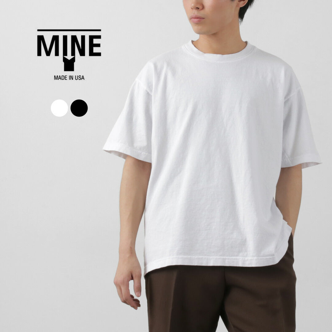 MINE(マイン) ショートスリーブ クルーTシャツ