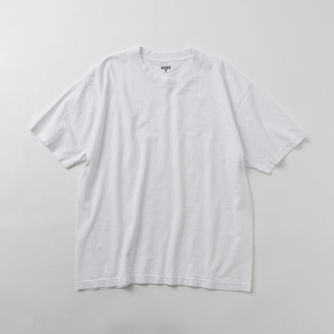 MINE(マイン) ショートスリーブ クルーTシャツ