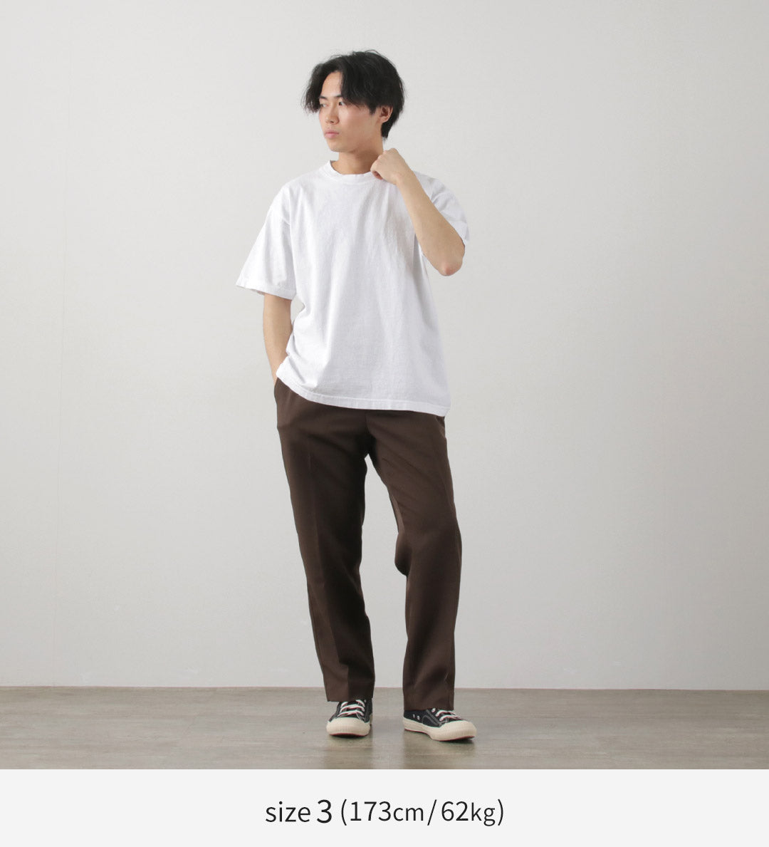 MINE(マイン) ショートスリーブ クルーTシャツ