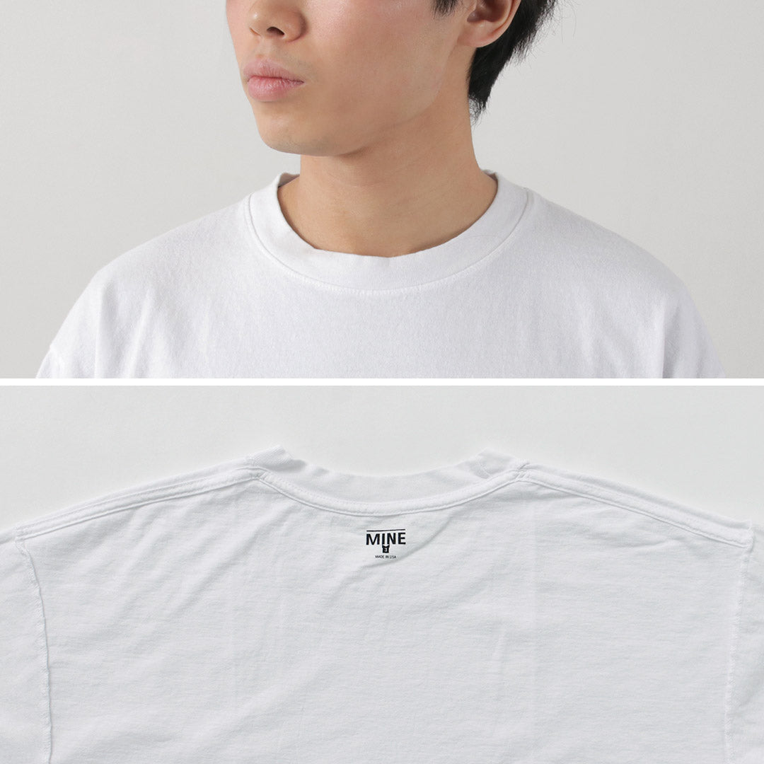 MINE(マイン) ショートスリーブ クルーTシャツ
