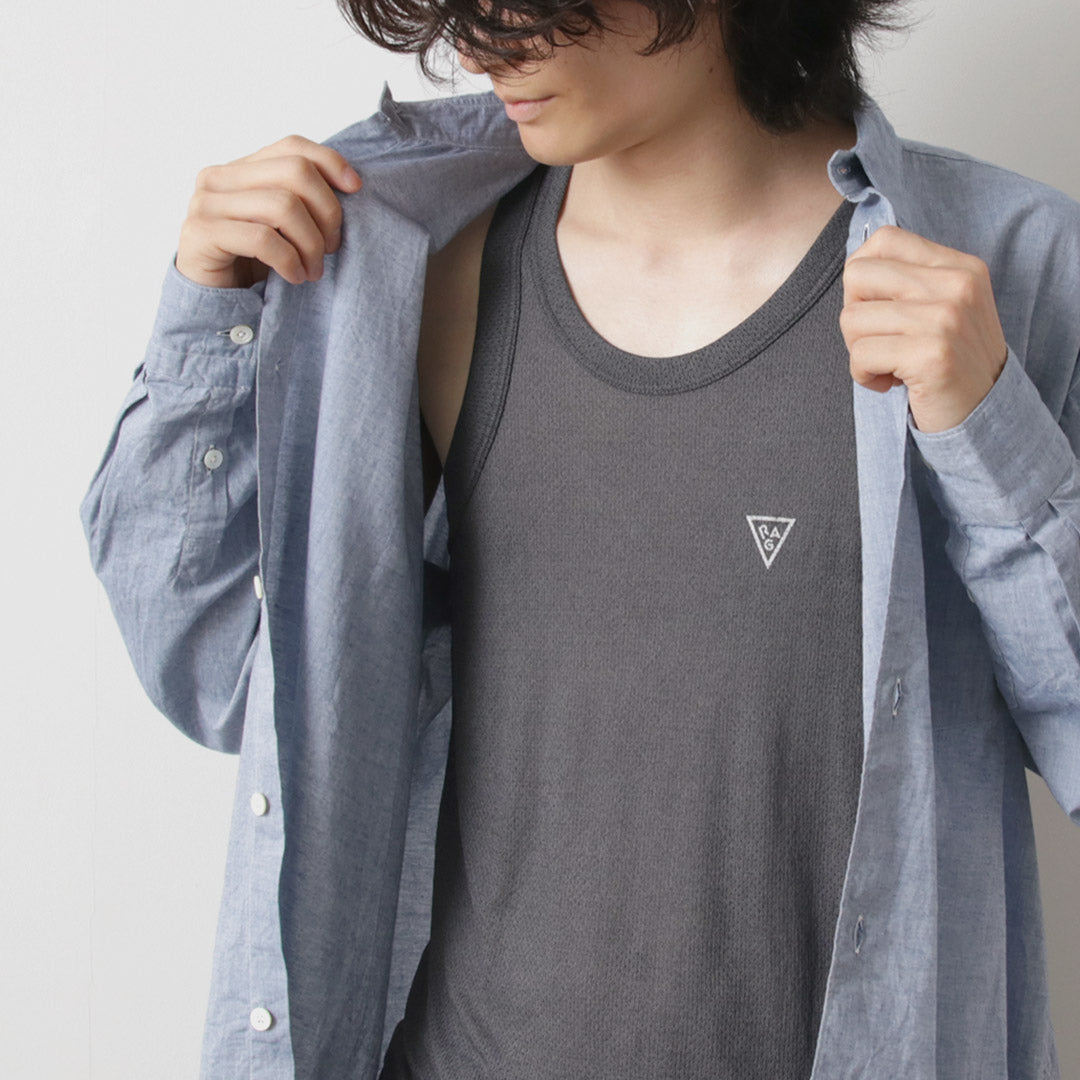 【動画あり】RAG(ラグ) エアードライ ブリザブル タンクトップ