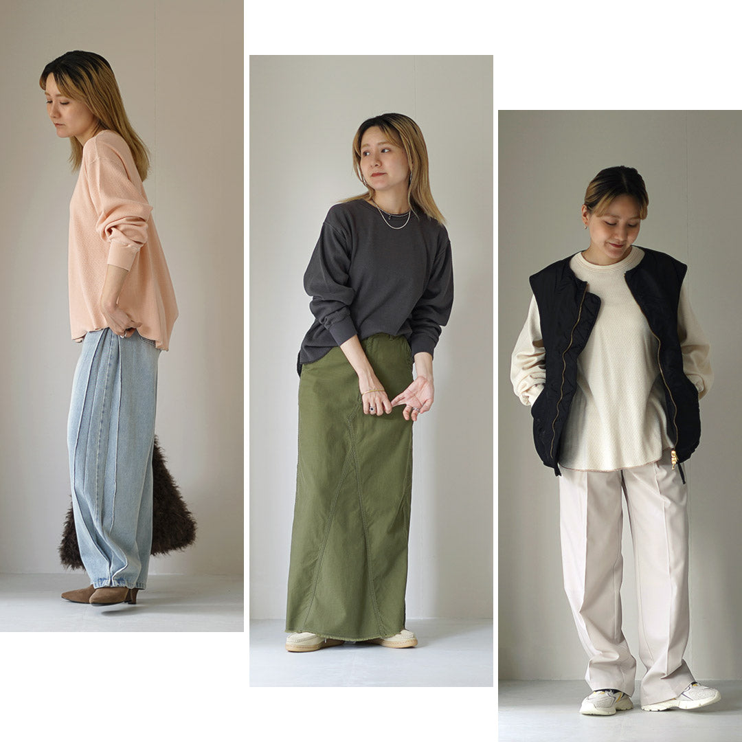 【20%OFF】R JUBILEE(アール ジュビリー) ハニカム ワッフル プルオーバー