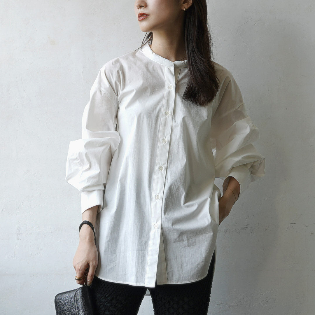 【30%OFF】YENN(イェン) パデッド カラーシャツ