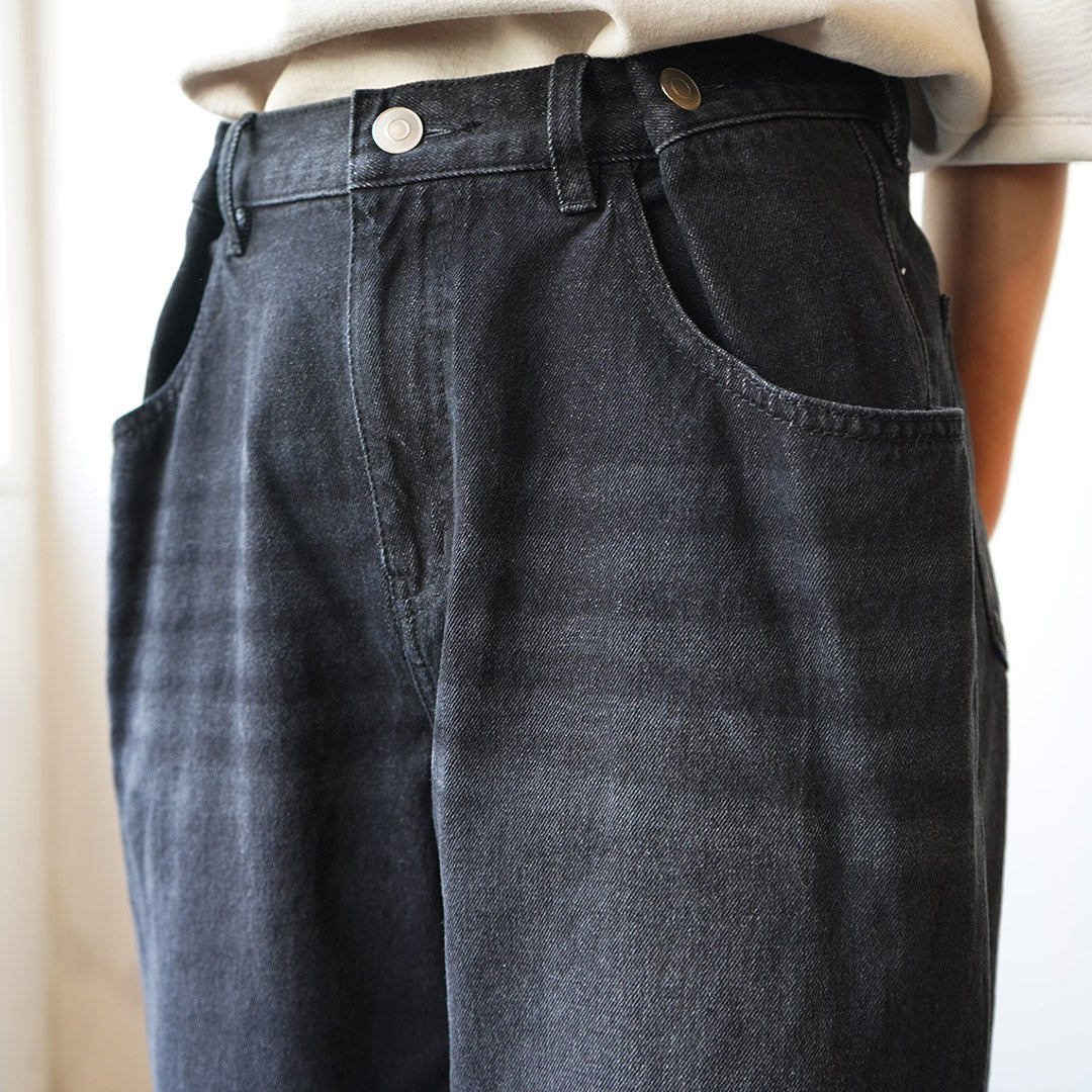 YENN(イェン) タックベルト デザイン パンツ