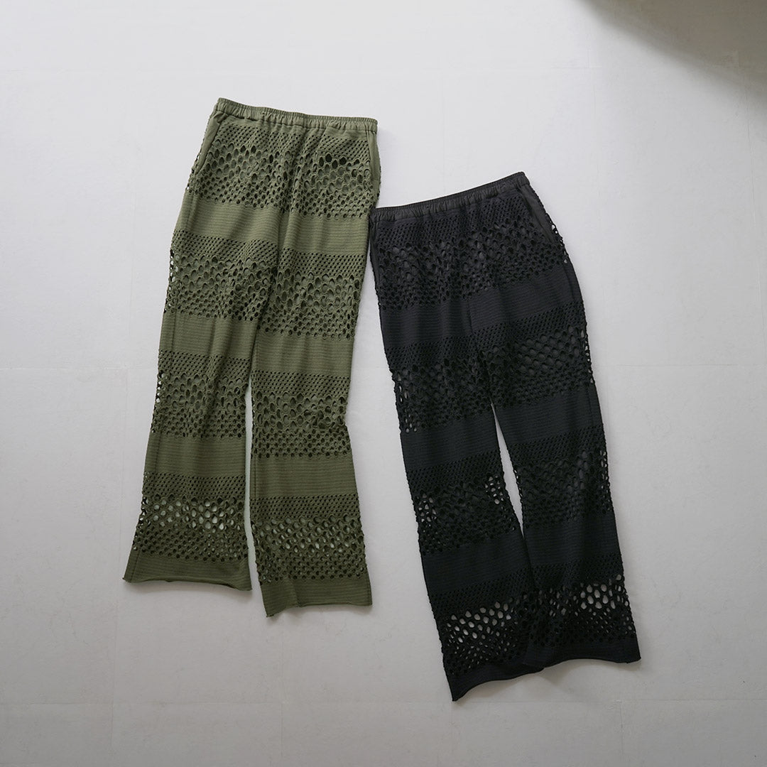 【50%OFF】YENN(イェン) ニットレース パンツ
