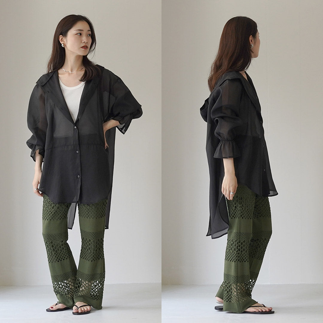 【50%OFF】YENN(イェン) ニットレース パンツ