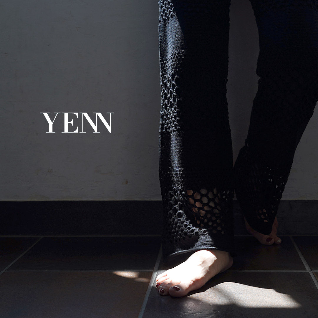 【50%OFF】YENN(イェン) ニットレース パンツ