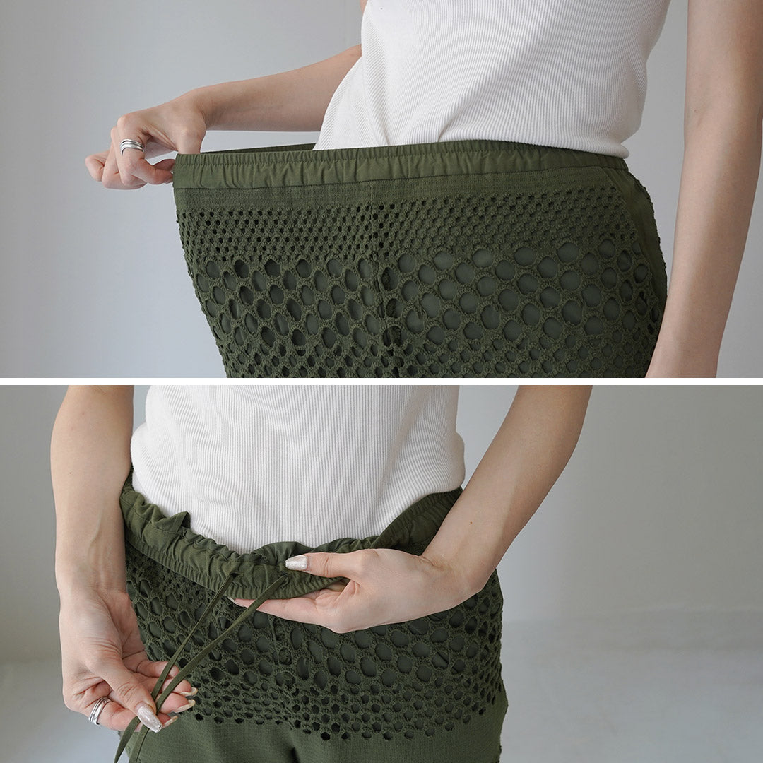 【50%OFF】YENN(イェン) ニットレース パンツ