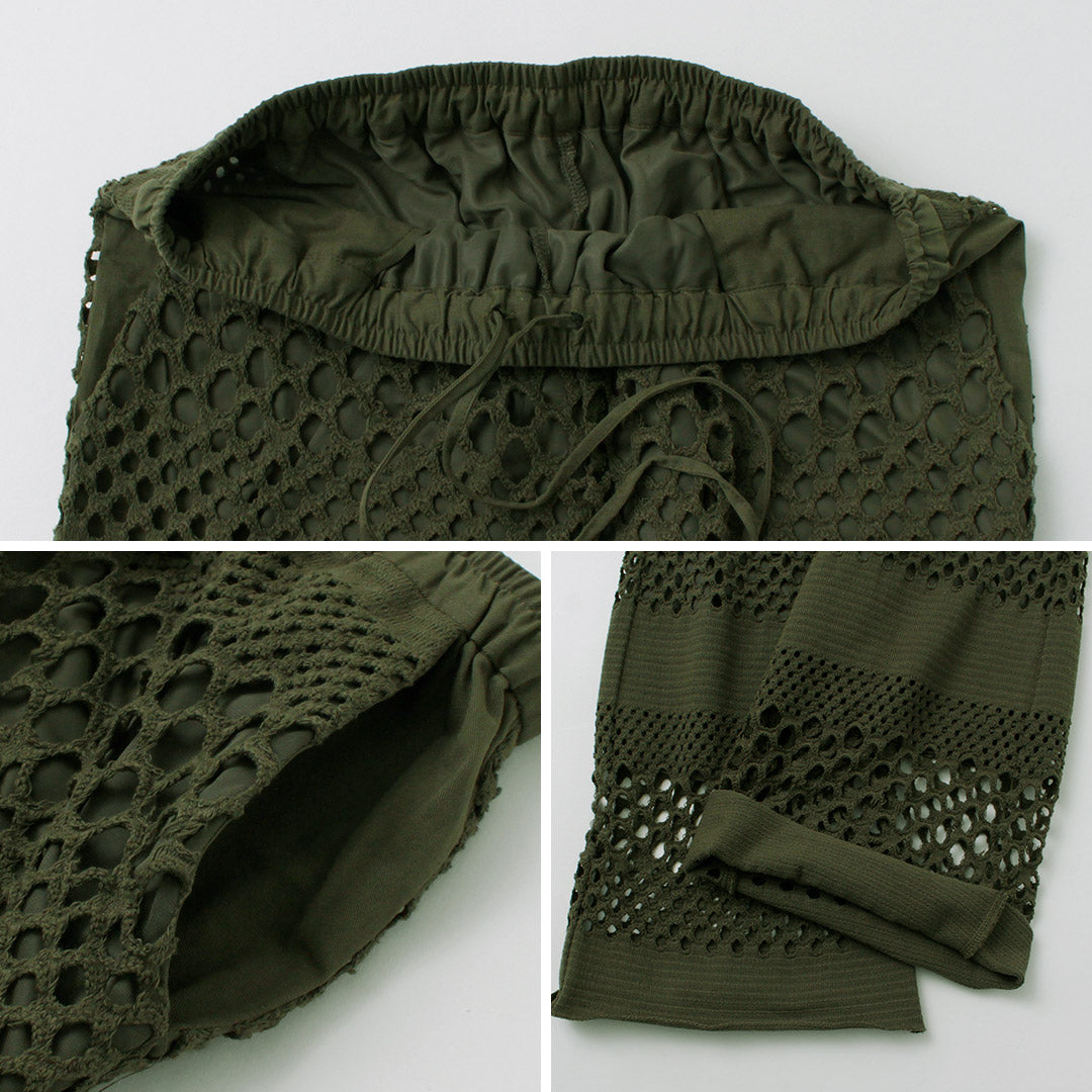 【50%OFF】YENN(イェン) ニットレース パンツ