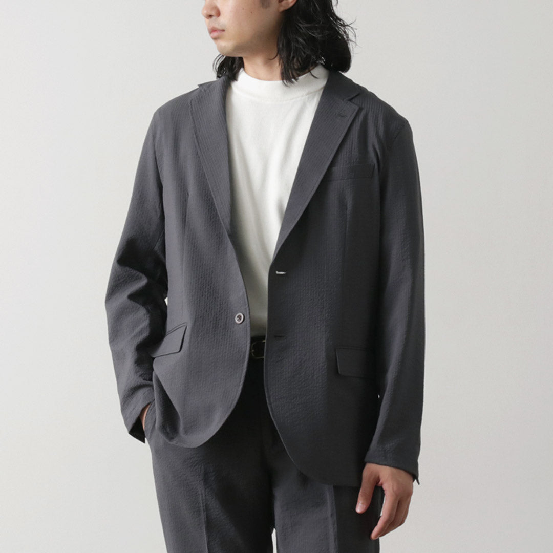 JAPAN BLUE JEANS(ジャパンブルージーンズ) 別注 シアサッカー サマー アンコンジャケット