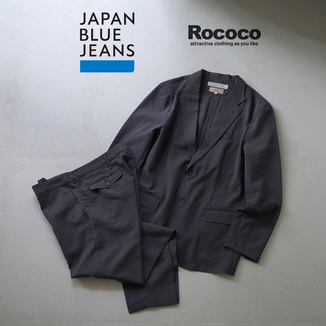 JAPAN BLUE JEANS(ジャパンブルージーンズ) 別注 シアサッカー サマー アンコンジャケット