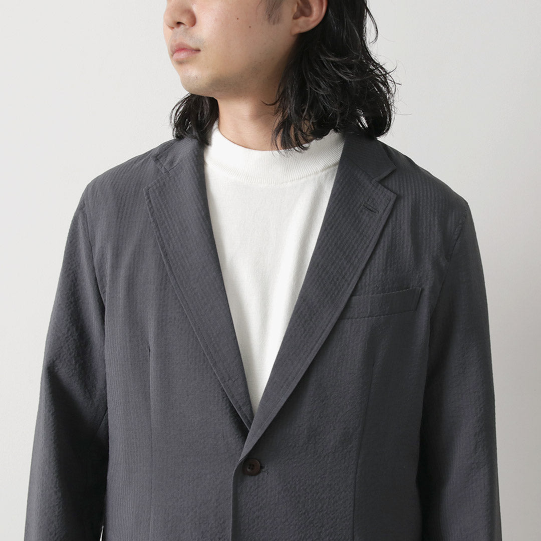 JAPAN BLUE JEANS(ジャパンブルージーンズ) 別注 シアサッカー サマー アンコンジャケット