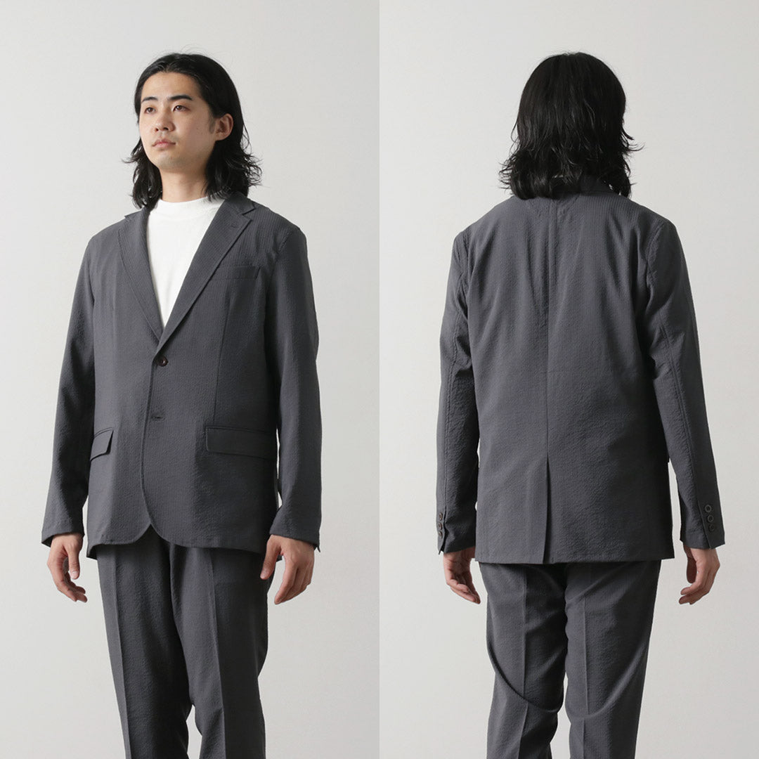 JAPAN BLUE JEANS(ジャパンブルージーンズ) 別注 シアサッカー サマー アンコンジャケット