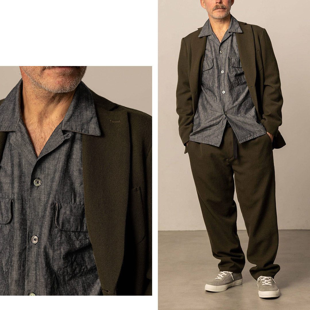 FUJITO(フジト) ナウン 2Bジャケット ウールサージ