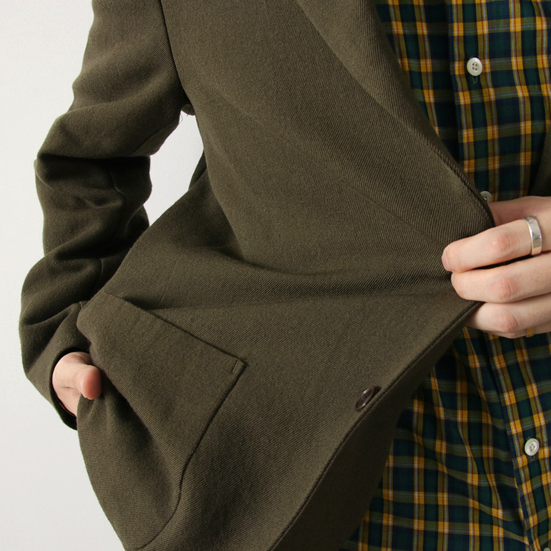 FUJITO(フジト) ナウン 2Bジャケット ウールサージ