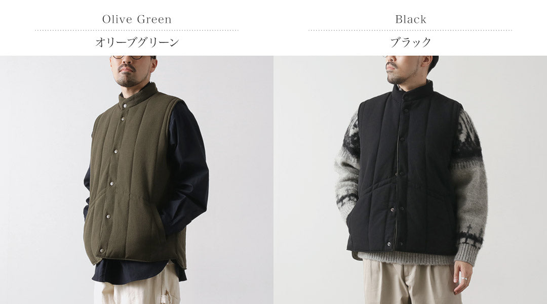 FUJITO(フジト) スキーベスト ウールサージ