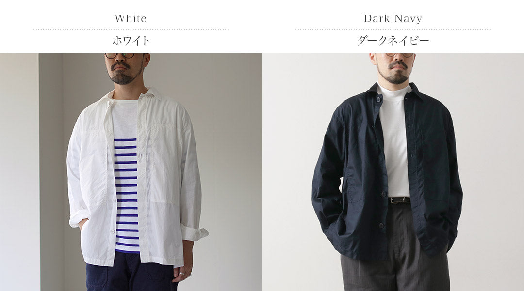 FUJITO(フジト) アーミーシャツ コットンブロード