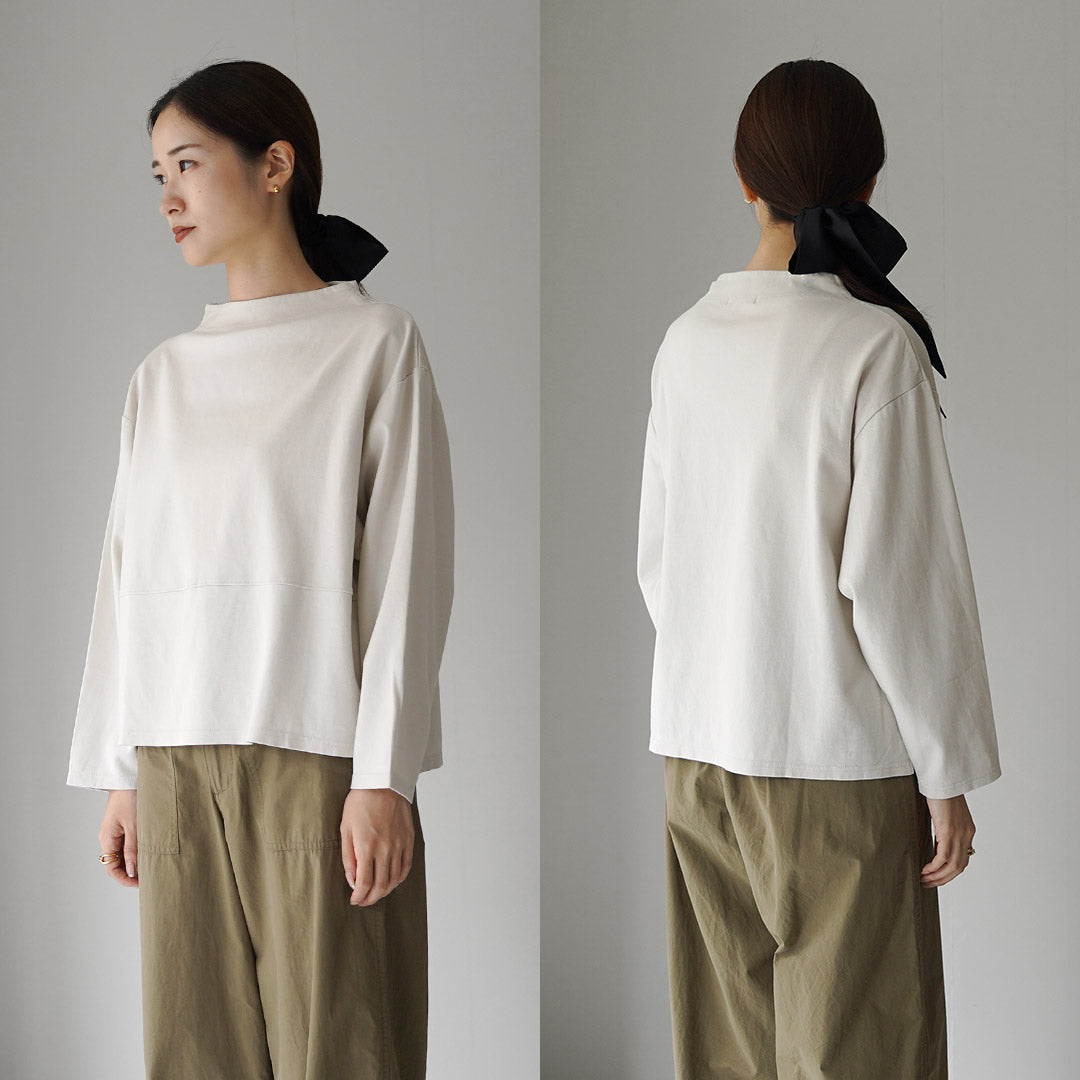 COMMENCEMENT(コメンスメント) ボトルネック L/S TEE