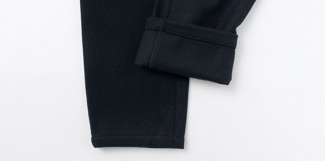 RE MADE IN TOKYO JAPAN(アールイー) スーパー140ウールメルトン イージースラックス