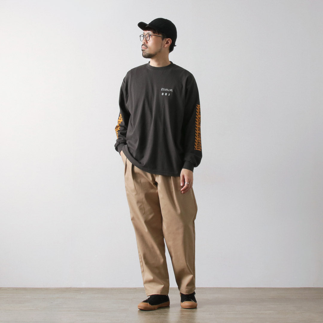 【30%OFF】ILL ONE EIGHTY(イルワンエイティー) レッドラム ロングスリーブTシャツ